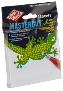 Essdee MasterCut Stamp blocks 4 mm - 100x100x4 mm - 2 stk. - Bloktryk