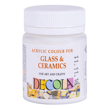 Decola Glass & Ceramics Acrylic paint 50 ml - White