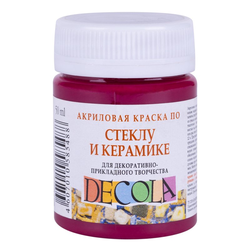 Decola Glass & Ceramics Acrylic paint 50 ml - Glas- og porcelænsmaling