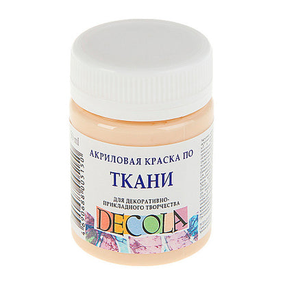 Decola Textile Paint 50 ml - hudfarve - Tekstilmaling