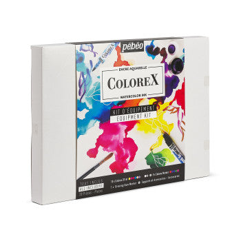 Pebeo Colorex Equipment case 33 pieces. - Inchiostro