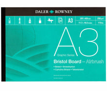 Daler-Rowney Bristol Board Pad - A3 - 20 sheets