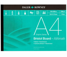 Daler-Rowney Bristol Board Pad - A4 - 20 sheets