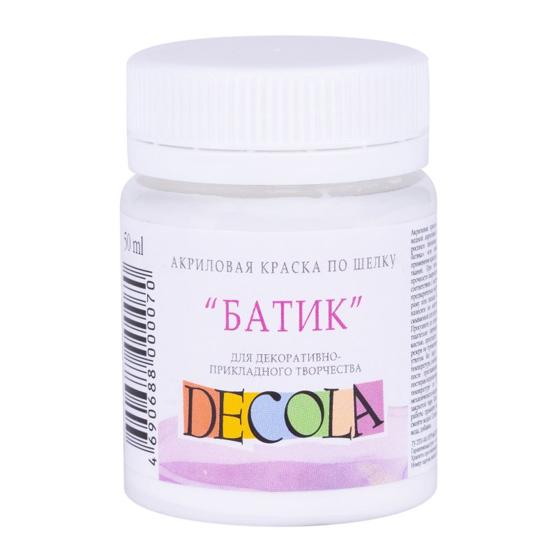 Decola Silk Paint 50 ml - bianco - Colori per tessuti