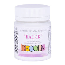 Decola Silk Paint 50 ml - hvid - Tekstilmaling