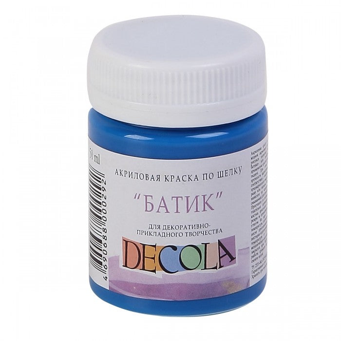 Decola Silk Paint 50 ml - Celestial blu - Colori per tessuti