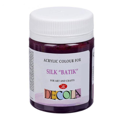Decola Silk Paint 50 ml - prugna - Colori per tessuti