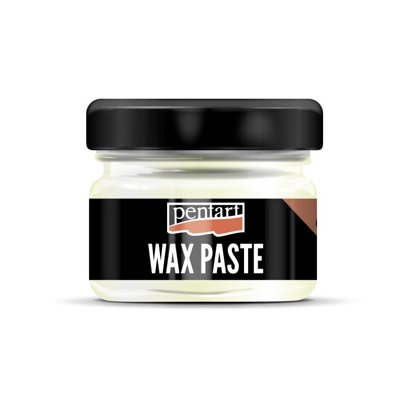 Pentart Chameleon Bijenwas Wax paste 20 ml - hvid guld - Voks og efterbehandling