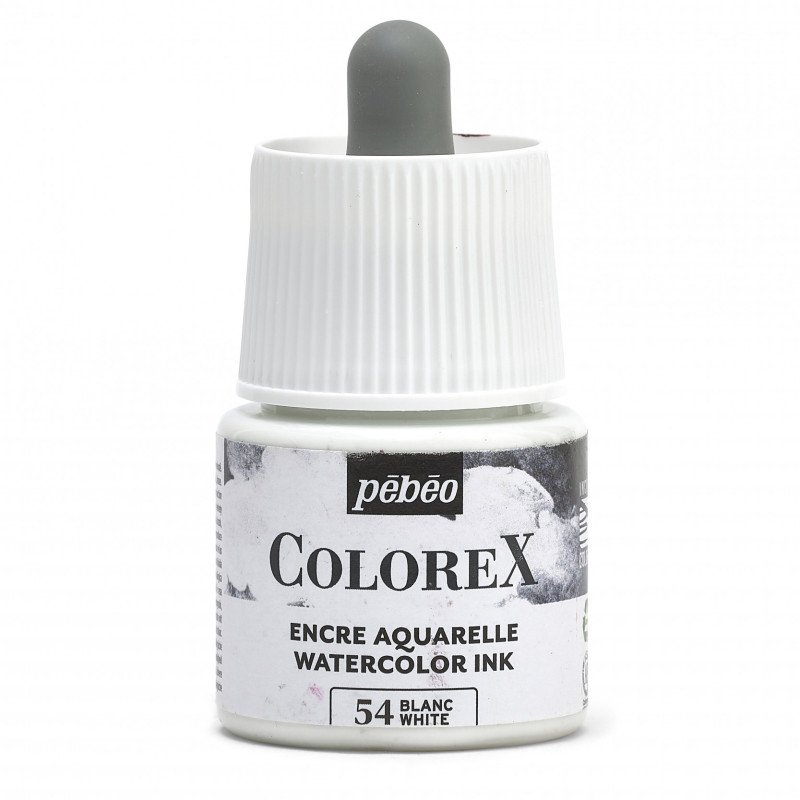 Pebeo Colorex Watercolour ink 45 ml - 54 - bianco - Inchiostro