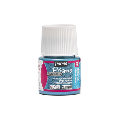 Pebeo Fantasy Prisme Effect paint 45 ml - Caribbean blå - Effektmaling