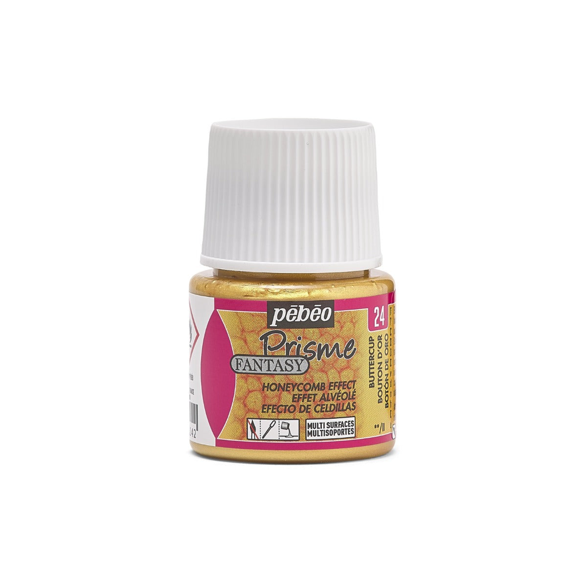 Pebeo Fantasy Prisme Effect paint 45 ml - Buttercup - Effektmaling
