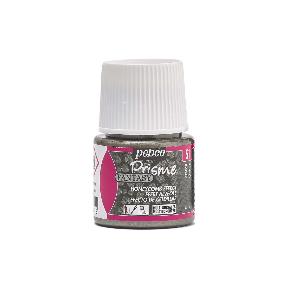 Pebeo Fantasy Prisme Effect paint 45 ml - Onyx - Effektmaling