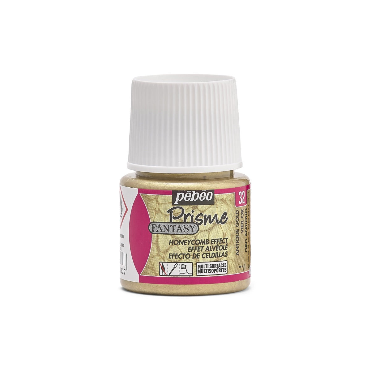 Pebeo Fantasy Prisme Effect paint 45 ml - Oudgoud - Effektmaling