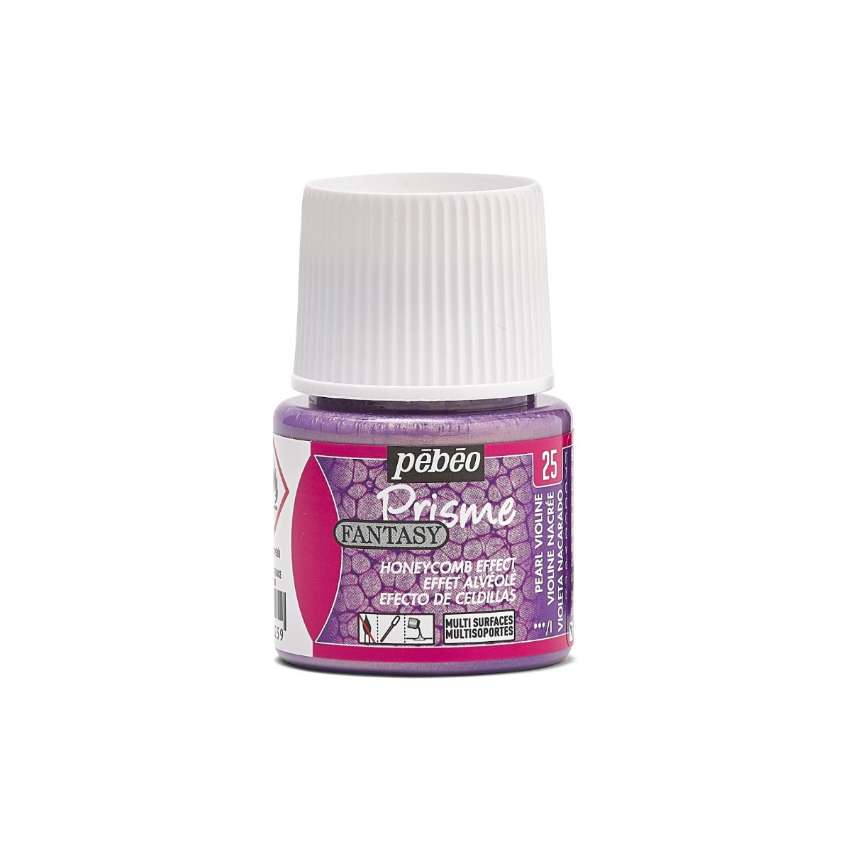 Pebeo Fantasy Prisme Effect paint 45 ml - Paarlemoer Violine - Effektmaling