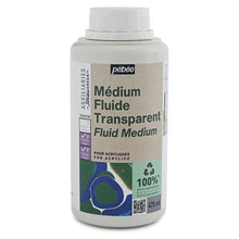 transparent Fluid medium Pebeo Studio Green 475 ml. - Malemedier