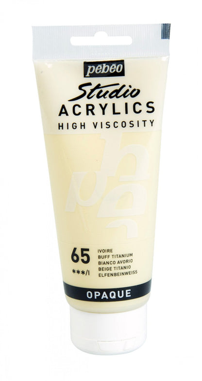 Pebeo Studio Acrylic paint 100 ml - 65 - Ivoor - Akrylfärg