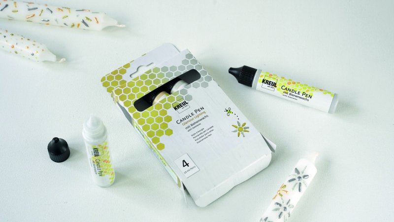 Kreul Candle wax pens Sets - Voks og efterbehandling