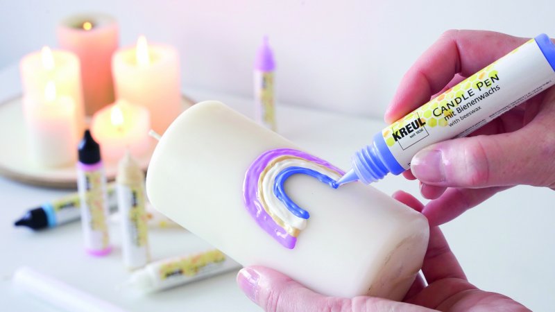 Kreul Candle wax pens Sets - Voks og efterbehandling