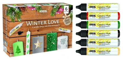 Kreul Candle wax pens Sets - Voks og efterbehandling