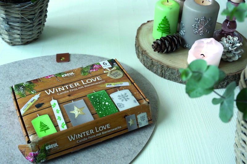 Kreul Candle wax pens Sets - Voks og efterbehandling