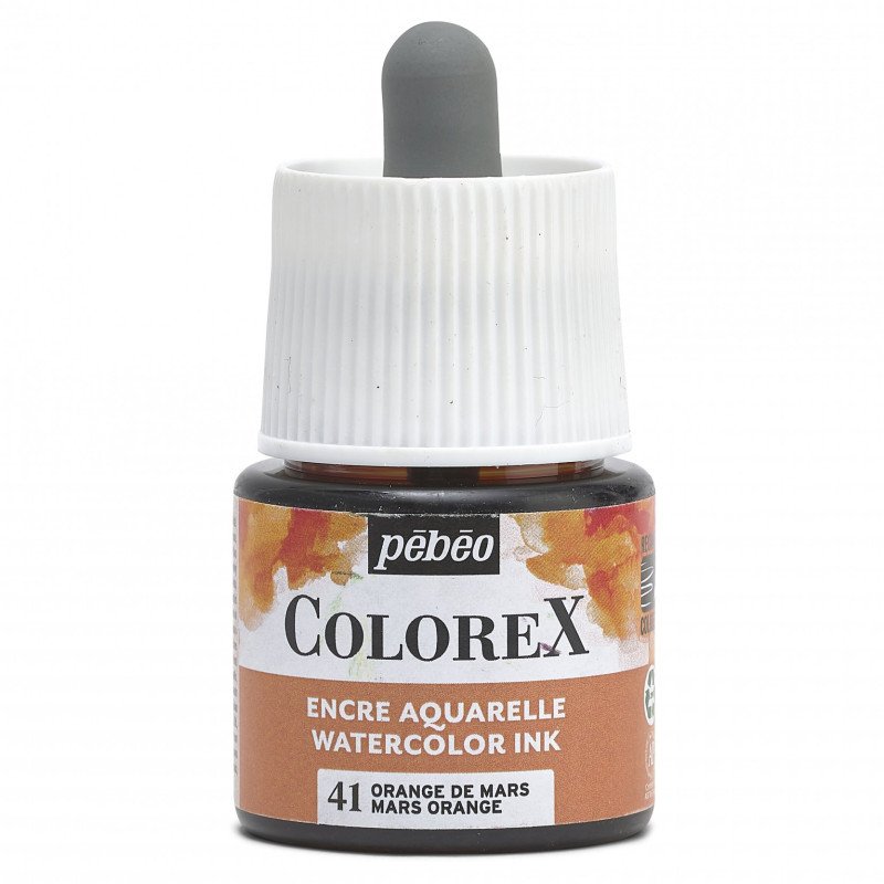 Pebeo Colorex Watercolour ink 45 ml - 41 - Marsoranje - Inchiostro