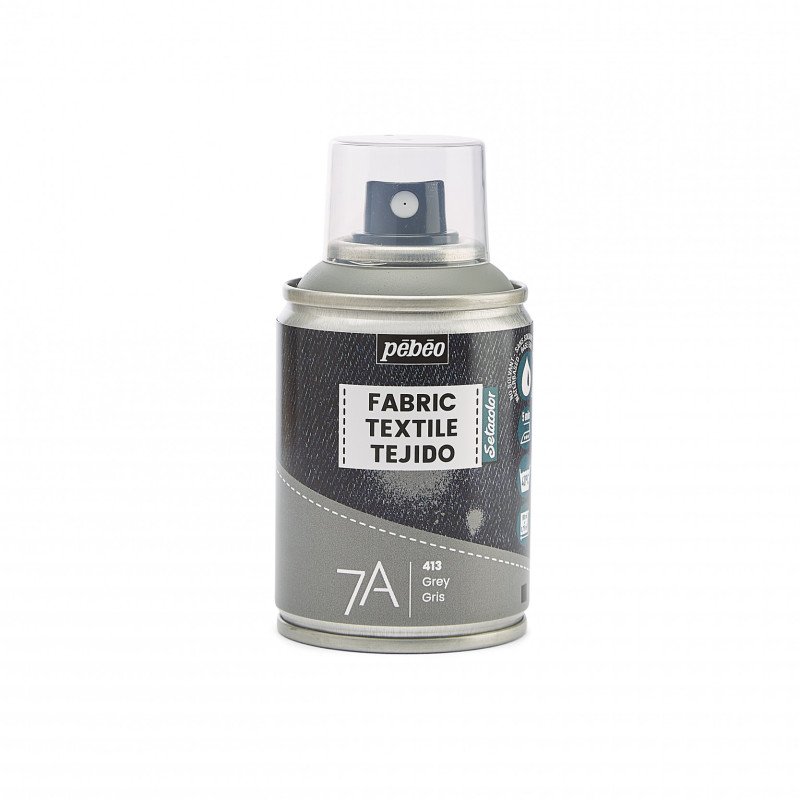 Pebeo 7A Textielspray 100 ml - chiaro grigio - Colori per tessuti