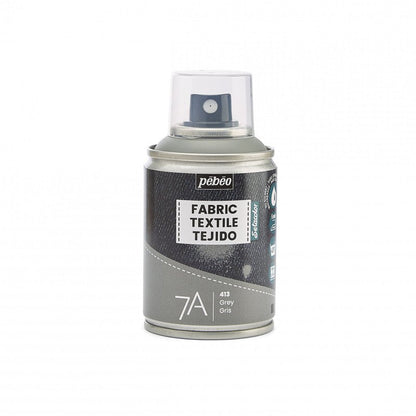 Pebeo 7A Textielspray 100 ml - chiaro grigio - Colori per tessuti