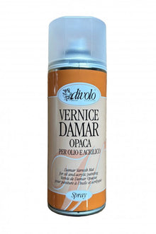Divolo Dammar Picture varnish Spray 400 ml - Mat - Malemedier