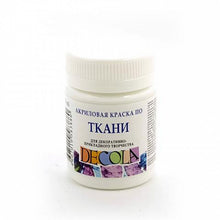 Decola Pearlescent Textile Paint 50 ml - hvid - Tekstilmaling