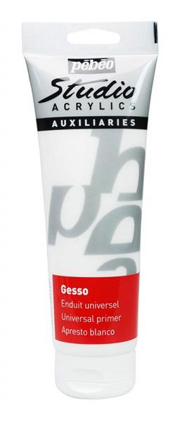 Pebeo Acrylic Studio Gesso - 250 ml - Medium per pittura