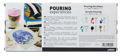Pebeo Acrylic Pouring Paint Set 6 x 118 ml. - Malemedier