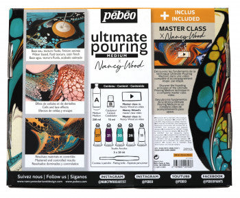 Pebeo Ultimate Pouring Medium Sets