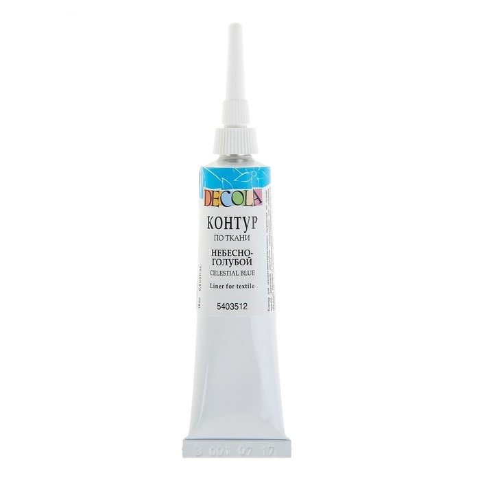 Decola Textile Liner 18 ml - Celestial blu - Colori per tessuti