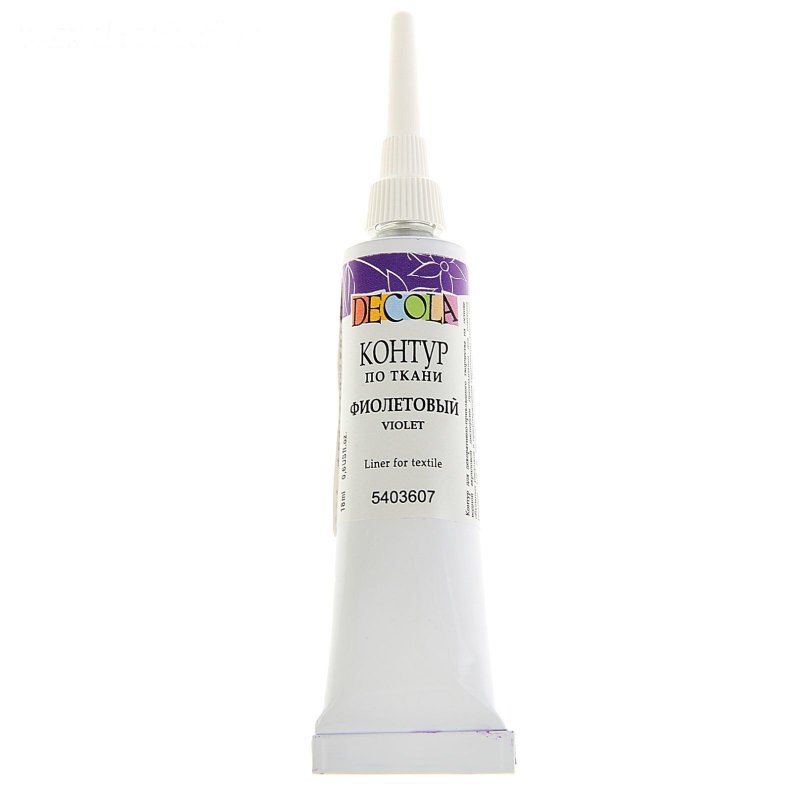 Decola Textile Liner 18 ml - violetto - Colori per tessuti