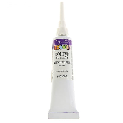 Decola Textile Liner 18 ml - violetto - Colori per tessuti