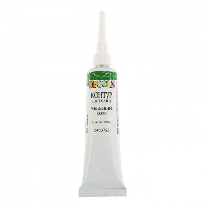 Decola Textile Liner 18 ml - verde - Colori per tessuti