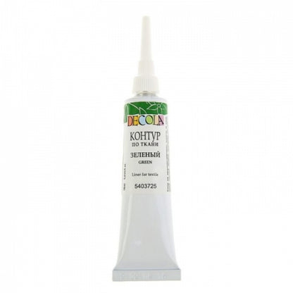 Decola Textile Liner 18 ml - verde - Colori per tessuti