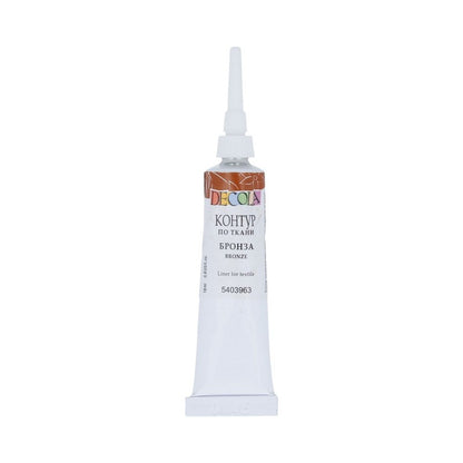 Decola Textile Liner 18 ml - bronzo - Colori per tessuti