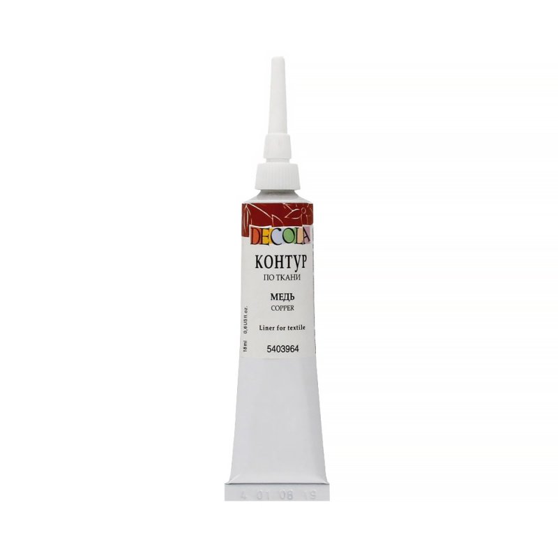 Decola Textile Liner 18 ml - rame - Colori per tessuti