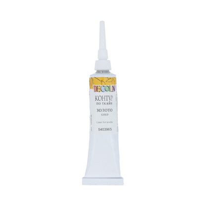Decola Textile Liner 18 ml - oro - Colori per tessuti