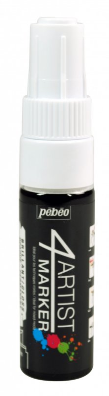 Pebeo 4Artist Oil Marker 8 mm - hvid - Oliemaling