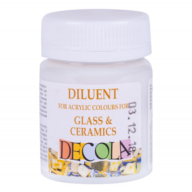 Decola Glass & Ceramics Verdunner 50 ml.