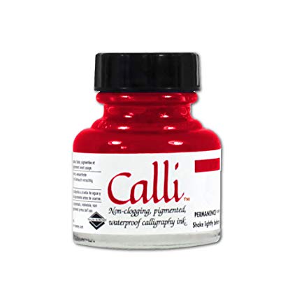 Daler-Rowney Calligraphy Ink 29.5 ml - skarlagenrød - Blæk