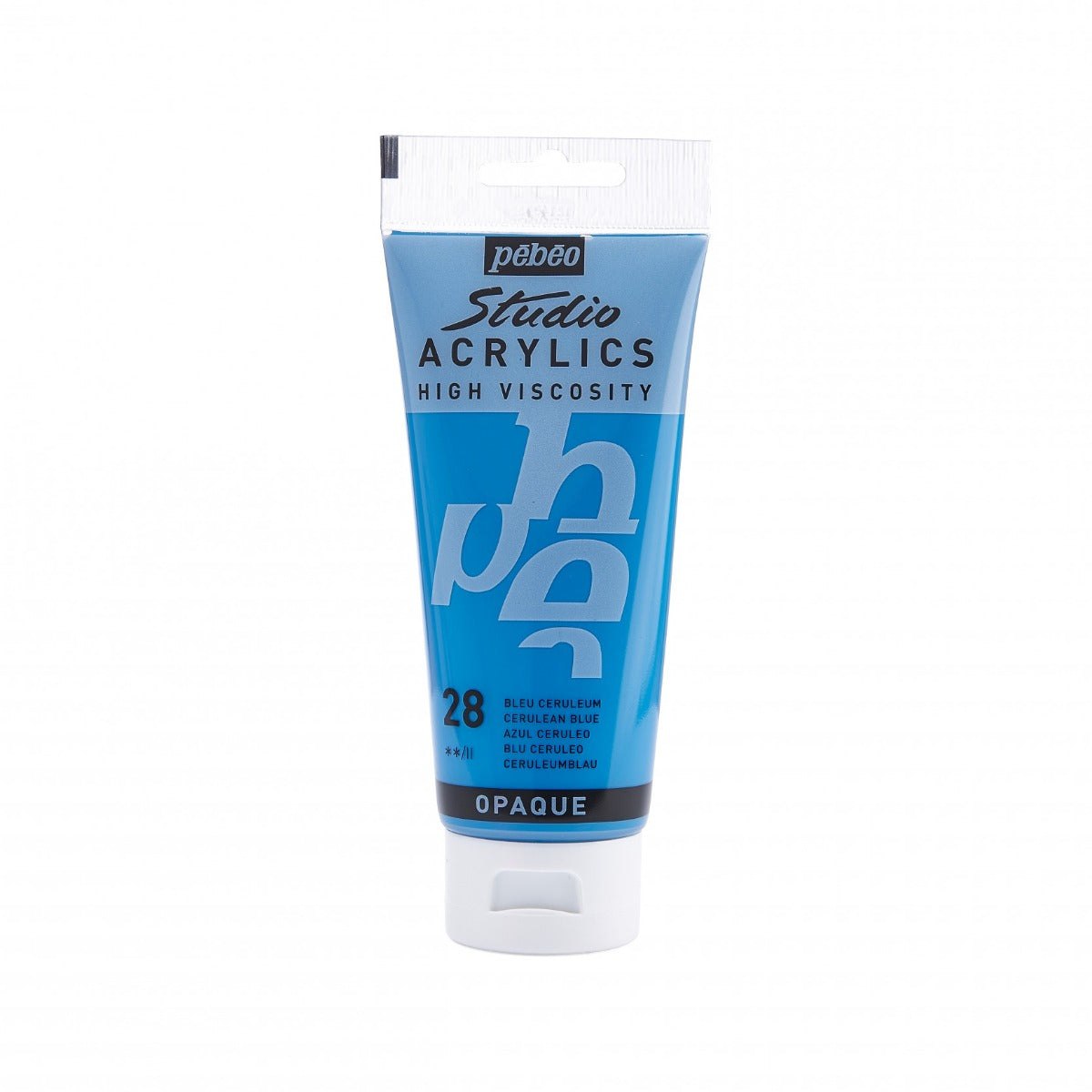 Pebeo Studio Acrylic paint 100 ml - 28 - Ceruleumblauw - Akrylfärg