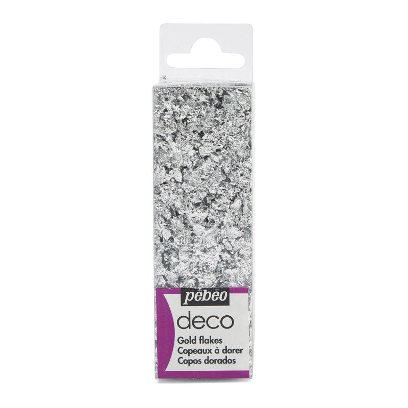 Pebeo Deco Gilding Flakes 1.5 g - Zilver