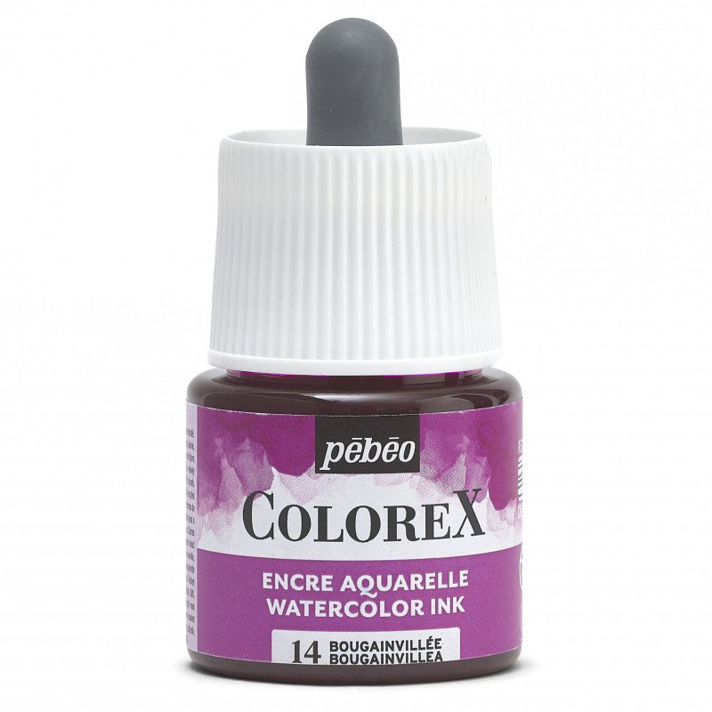 Pebeo Colorex Watercolour ink 45 ml - 14 - Bougainvillea - Inchiostro