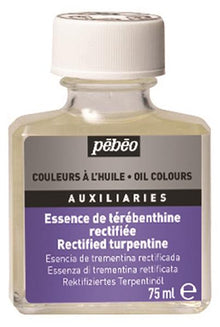 Pebeo Rectified Turpentine - 75 ml - Medium per pittura