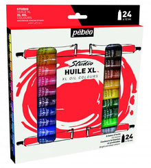 Pebeo Studio XL Oil Paint Sets - 24 x 12 ml - Oliemaling