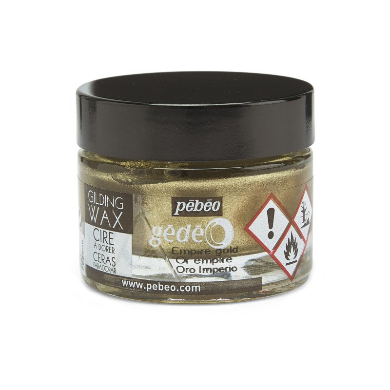 Pebeo Gedeo Gilding Wax 30 ml - Empire Gold
