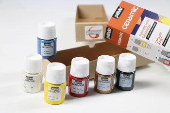 Pebeo Ceramic Paint Sets - Glas- og porcelænsmaling